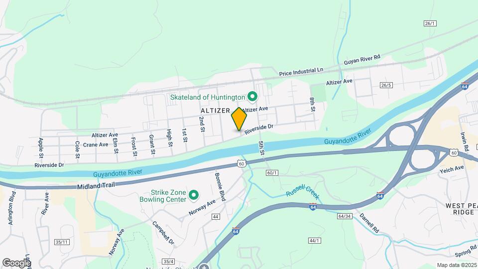 4340 Riverside Dr Mapa y Detalles de la Ubicación