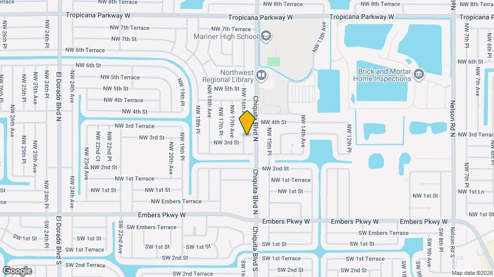 305 NW 16th Pl Map and Location Details