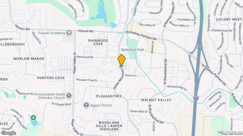 Pleasant Pointe Apartments Map and Location Details
