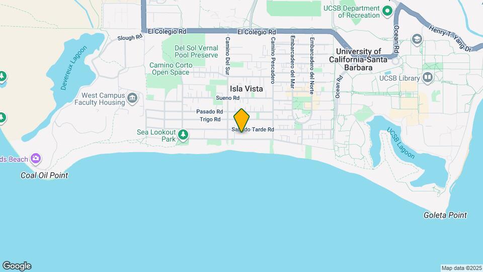 6668 Del Playa Dr Mapa y Detalles de la Ubicación