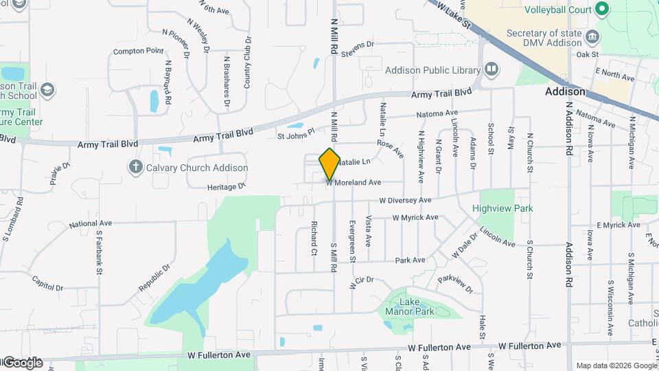 36 N Mill Rd Map and Location Details