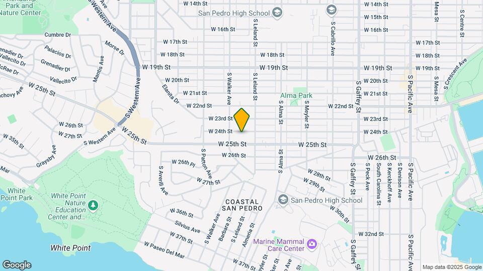 1143 W 24th St Map and Location Details