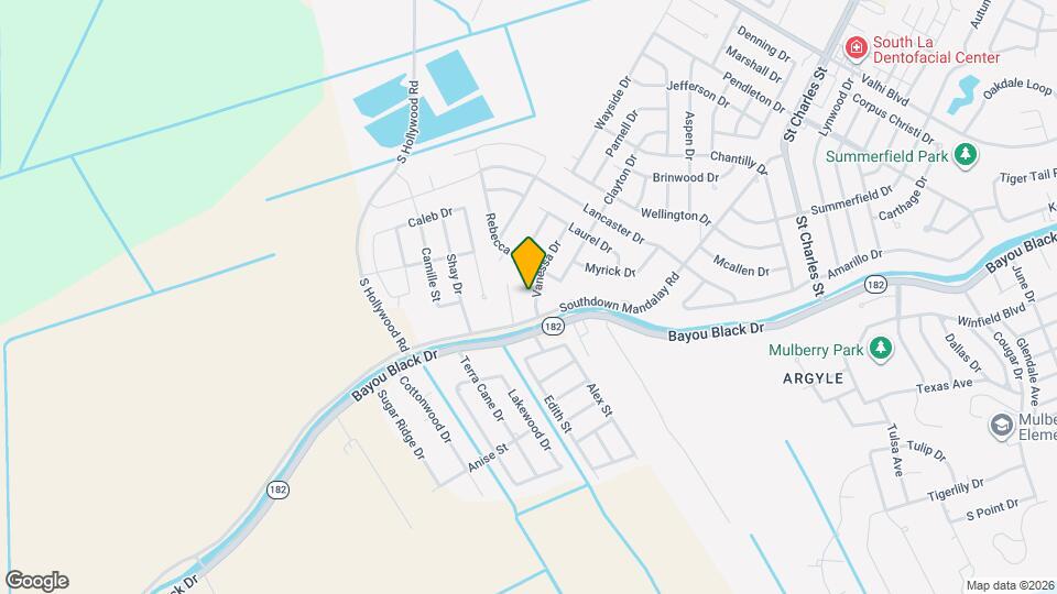 608 Vanessa Dr Map and Location Details