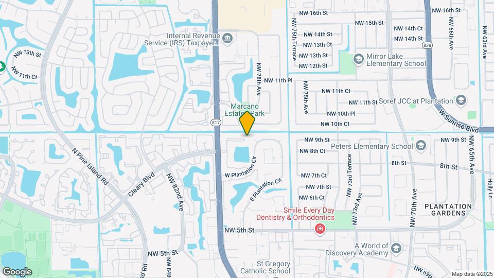 980 NW 79th Ter Map and Location Details