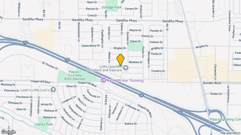 8204 Langara Dr Map and Location Details