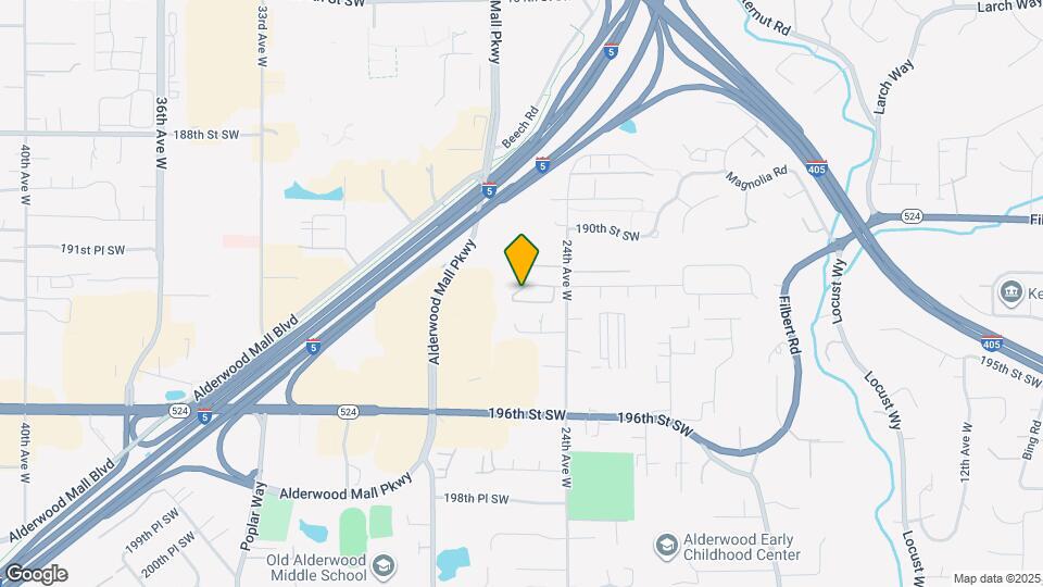 2516 192nd Pl SW Map and Location Details