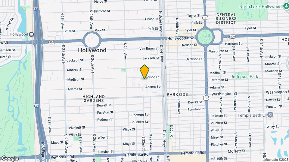 2220 Madison St Map and Location Details