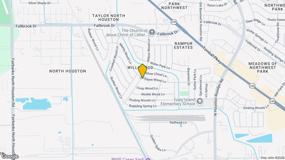 9426 Willow Wood Ln Map and Location Details