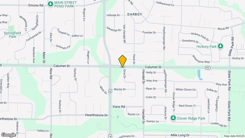 N9689 Gina Dr Map and Location Details