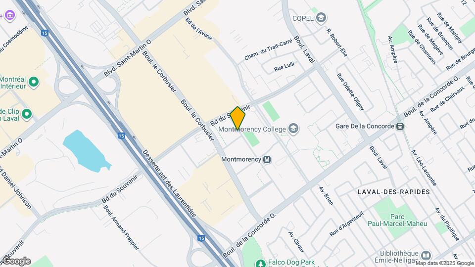 1400 Rue Lucien-Paiement Map and Location Details
