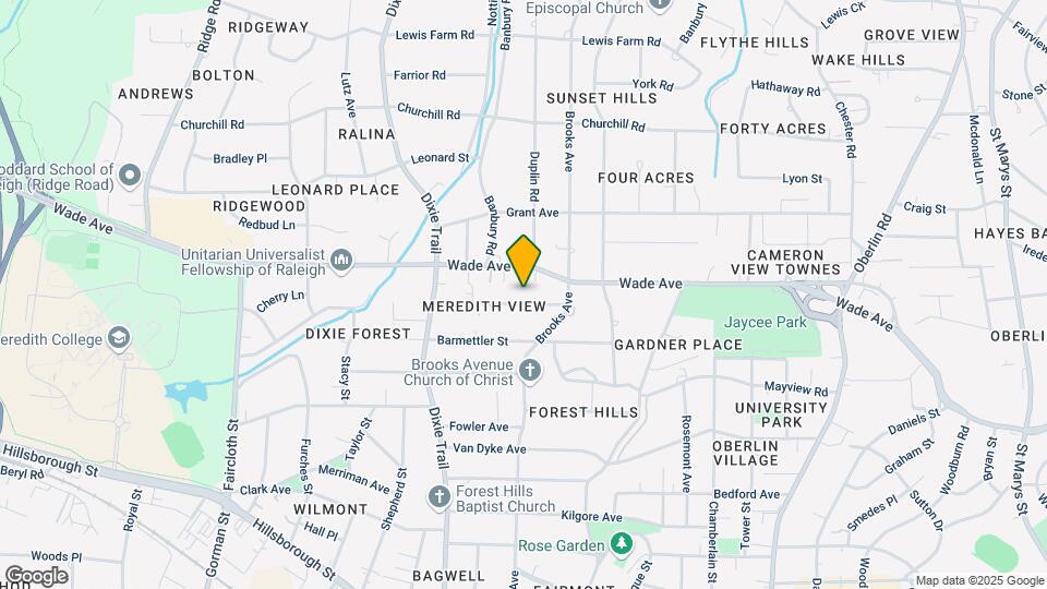 2810 Oberry St Map and Location Details