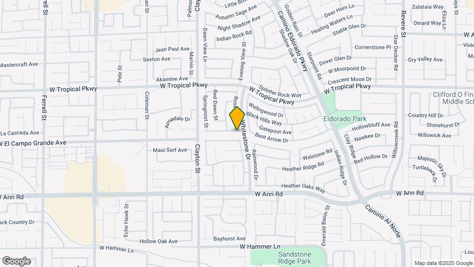 1815 Desert Sage Ave Mapa y Detalles de la Ubicación