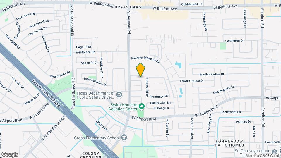 8502 Fawn Terrace Dr Map and Location Details