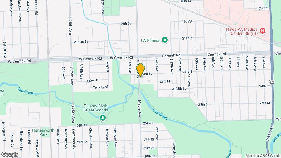 2318 S 17th Ave Map and Location Details