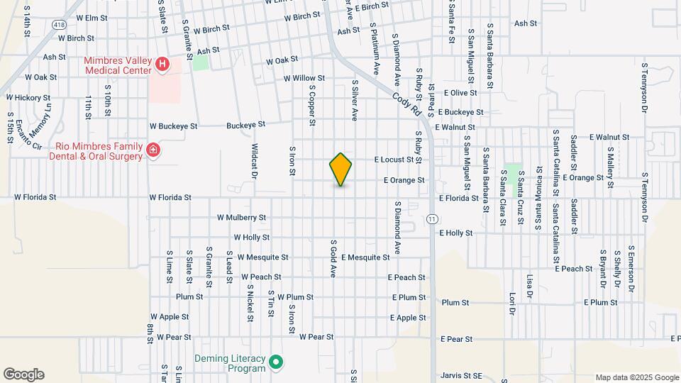101 E Florida St Map and Location Details