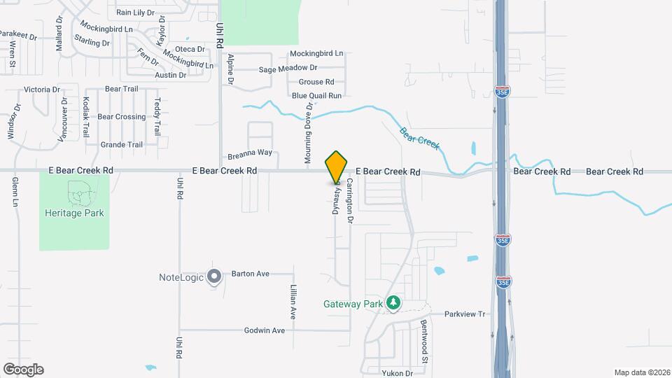 1717 Dynasty Dr Map and Location Details