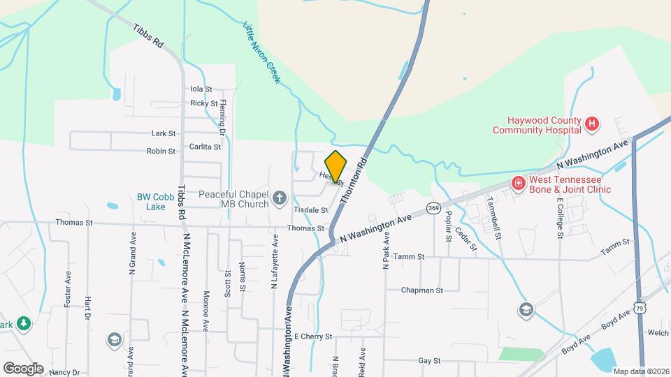 163 Tisdale St Map and Location Details