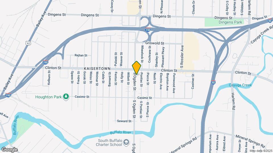 359 S Ogden St Map and Location Details