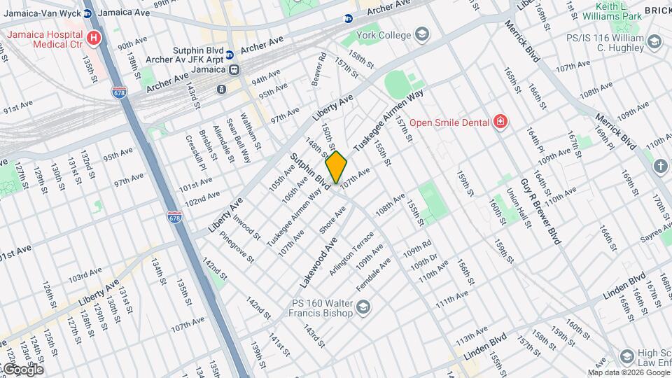 106-47 Sutphin Blvd Mapa y Detalles de la Ubicación