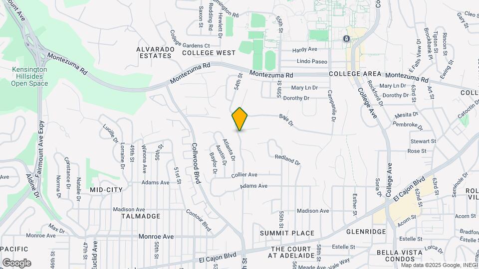 4863 54th St Map and Location Details