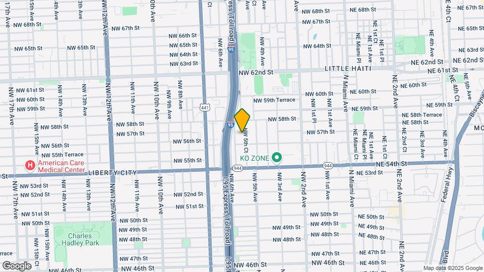 5628 NW 5th Ct, Unit 1 Map and Location Details