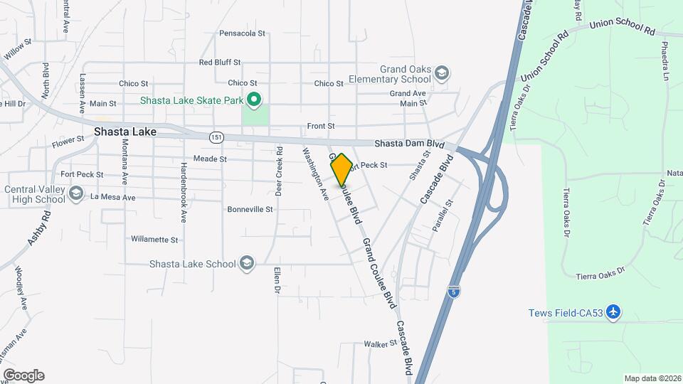 1840 Grand Coulee Blvd Map and Location Details