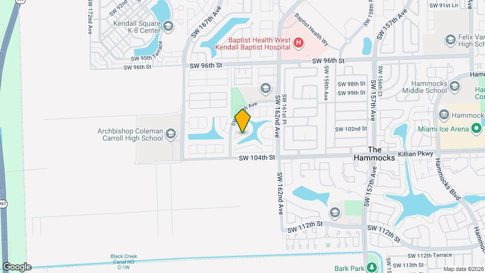 16330 SW 102nd St Map and Location Details