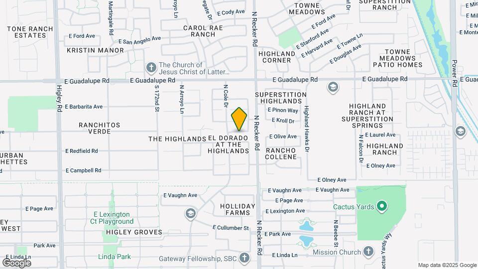 3943 E Tremaine Ave Map and Location Details