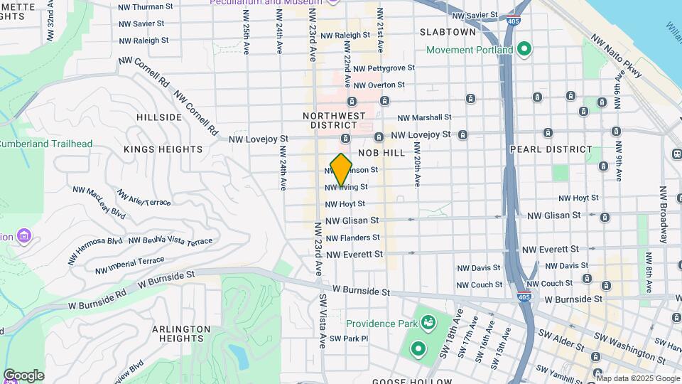 2222 NW Irving St, Unit 2 Mapa y Detalles de la Ubicación
