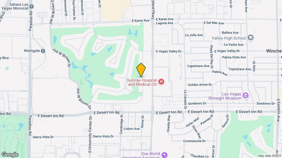 3109 Pinehurst Dr Map and Location Details