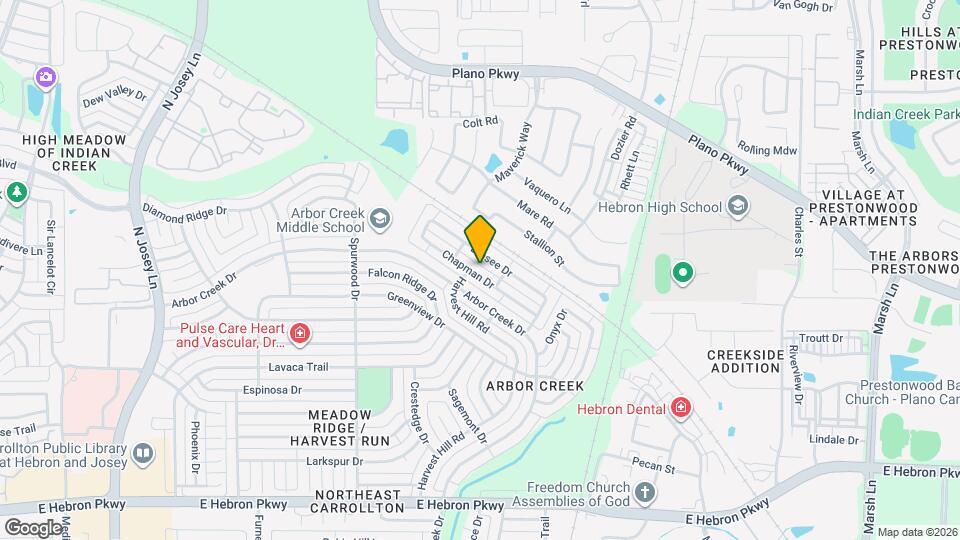 2205 Chapman Dr Map and Location Details