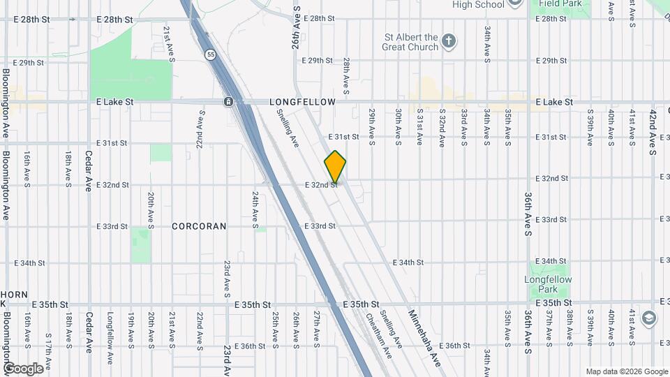 2717 E 32nd St, Unit 3 Map and Location Details