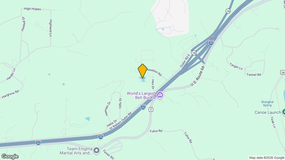 22194 Hedge Rd Map and Location Details