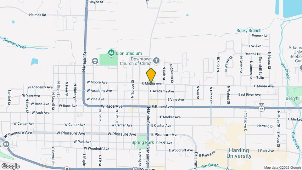612 N Main St Mapa y Detalles de la Ubicación