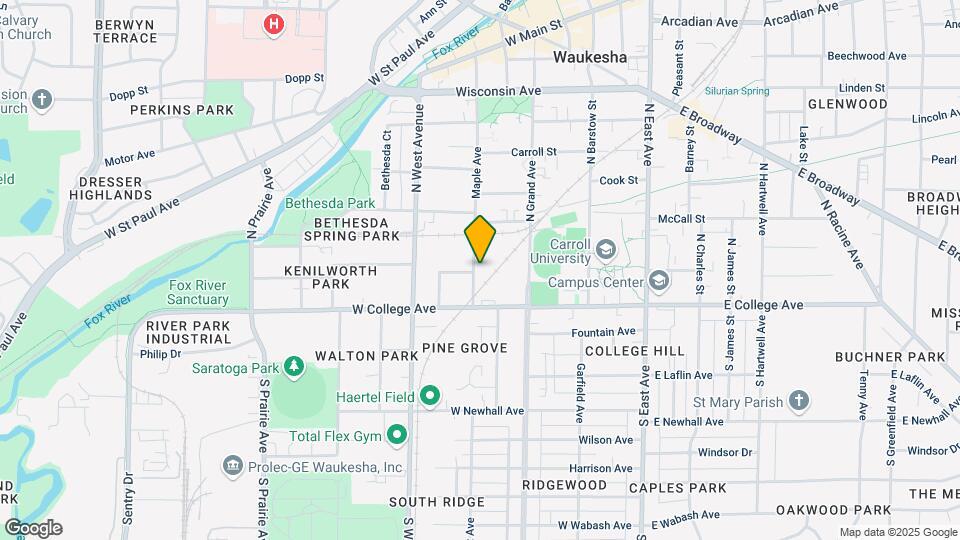 Maple Ave Apartments Map and Location Details