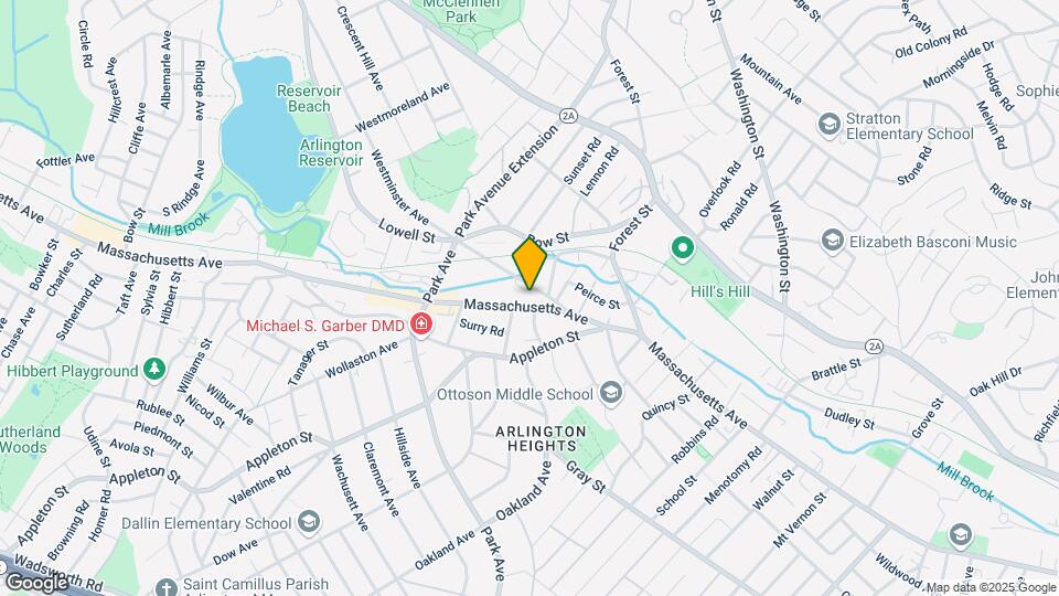 1253 Massachusetts Ave Map and Location Details