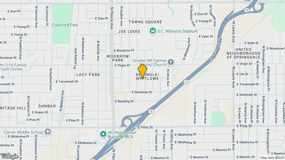 1842 N St Louis Ave Mapa y Detalles de la Ubicación