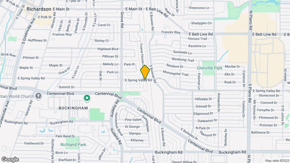 701 Towne House Ln Map and Location Details