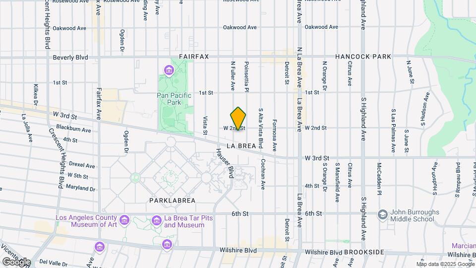 210 S Fuller Ave Map and Location Details