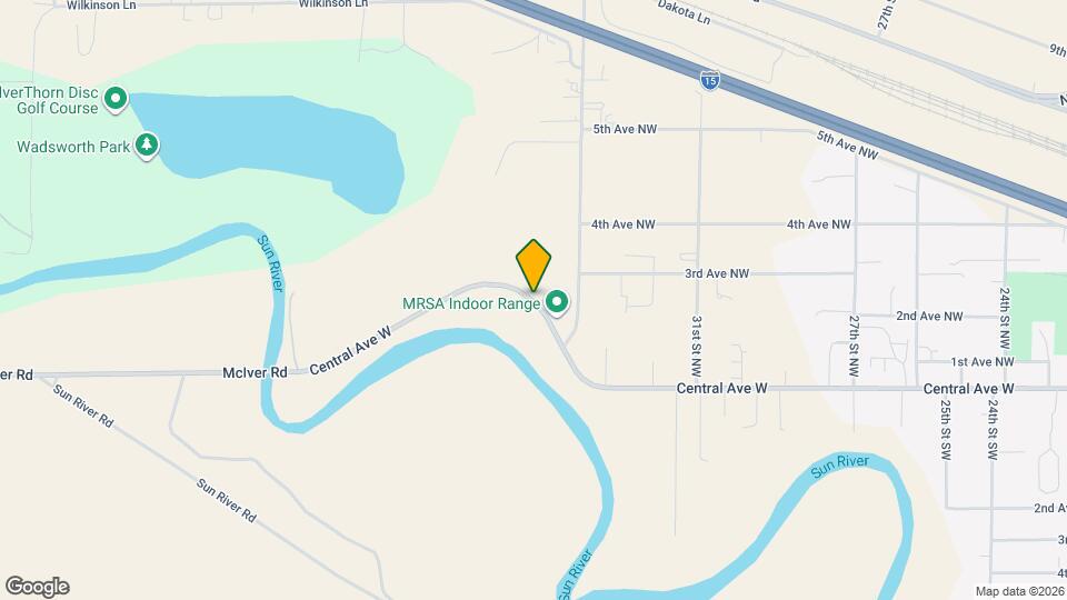 3605 Central Map and Location Details