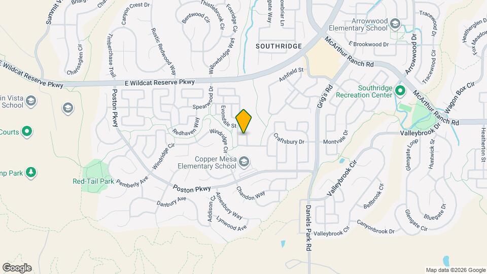 10773 Southhaven Cir Map and Location Details