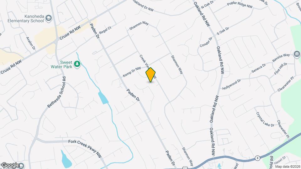 611 Paden Mill Trail Map and Location Details