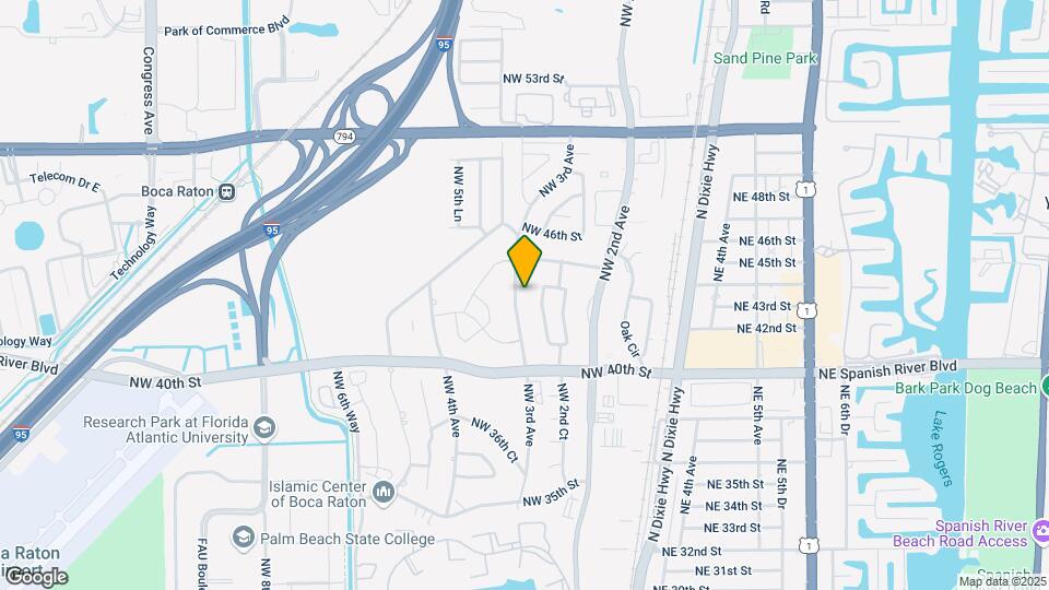 4300 NW 3rd Ave Map and Location Details