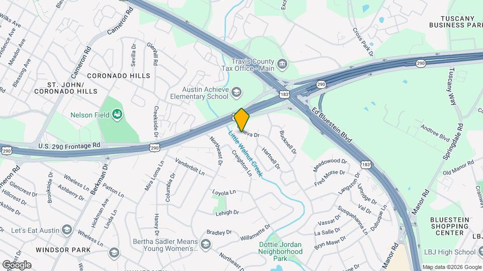 7402 Geneva Dr Map and Location Details