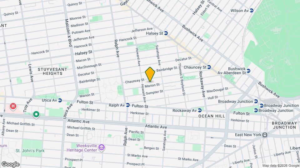 269 Marion St Map and Location Details