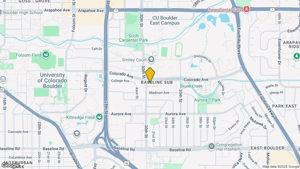 3000 Colorado Ave Mapa y Detalles de la Ubicación