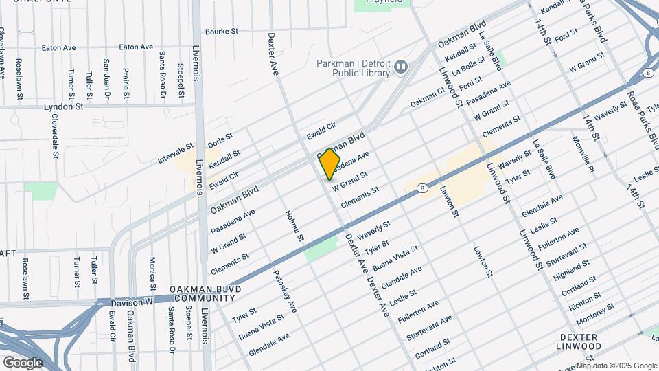 13700 Dexter Ave Map and Location Details