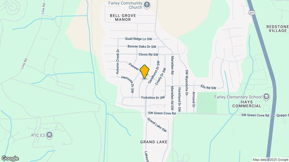 14007 Glenview Dr SW Map and Location Details