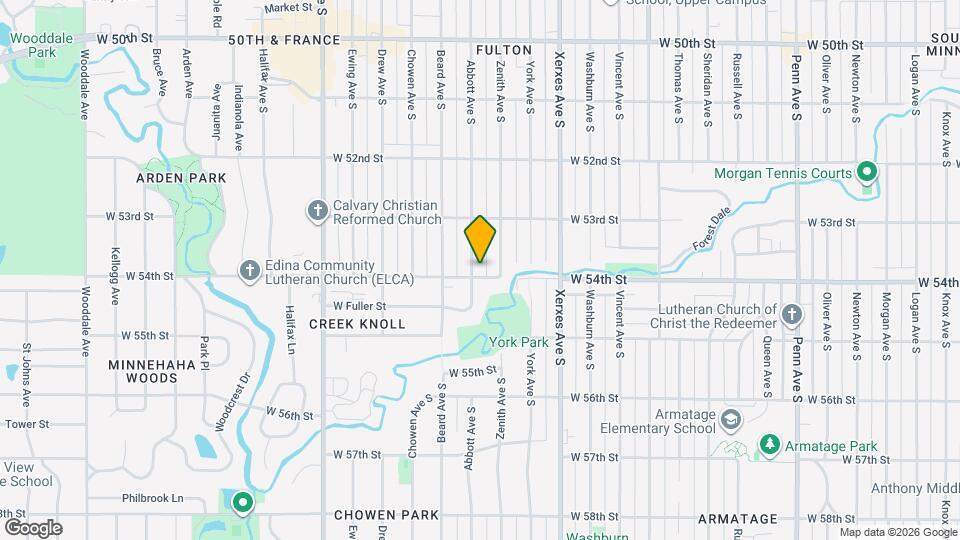 5353 Abbott Ave S Map and Location Details