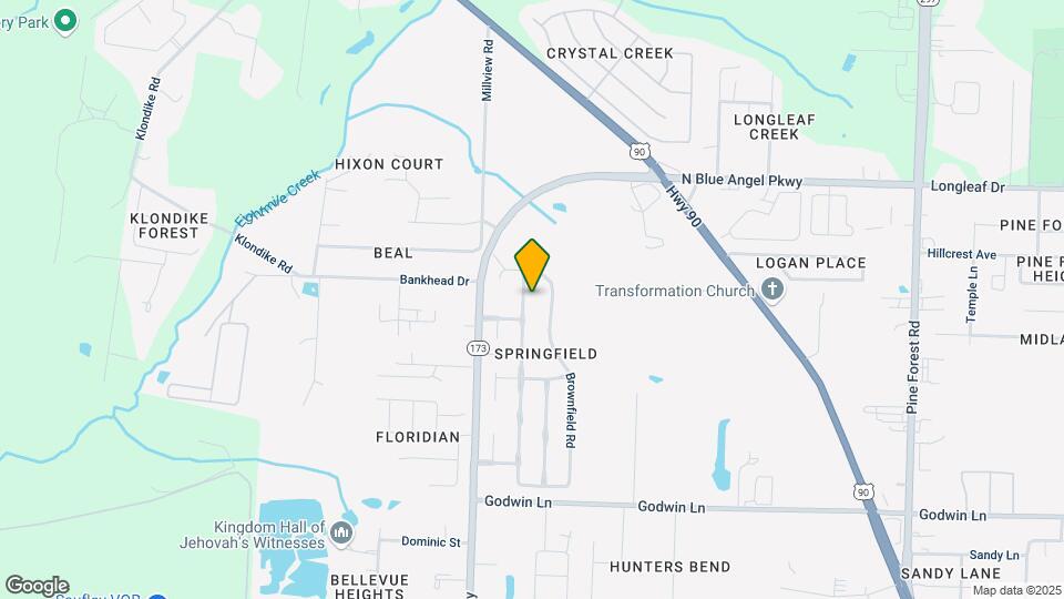 3113 Flintlock Dr Map and Location Details